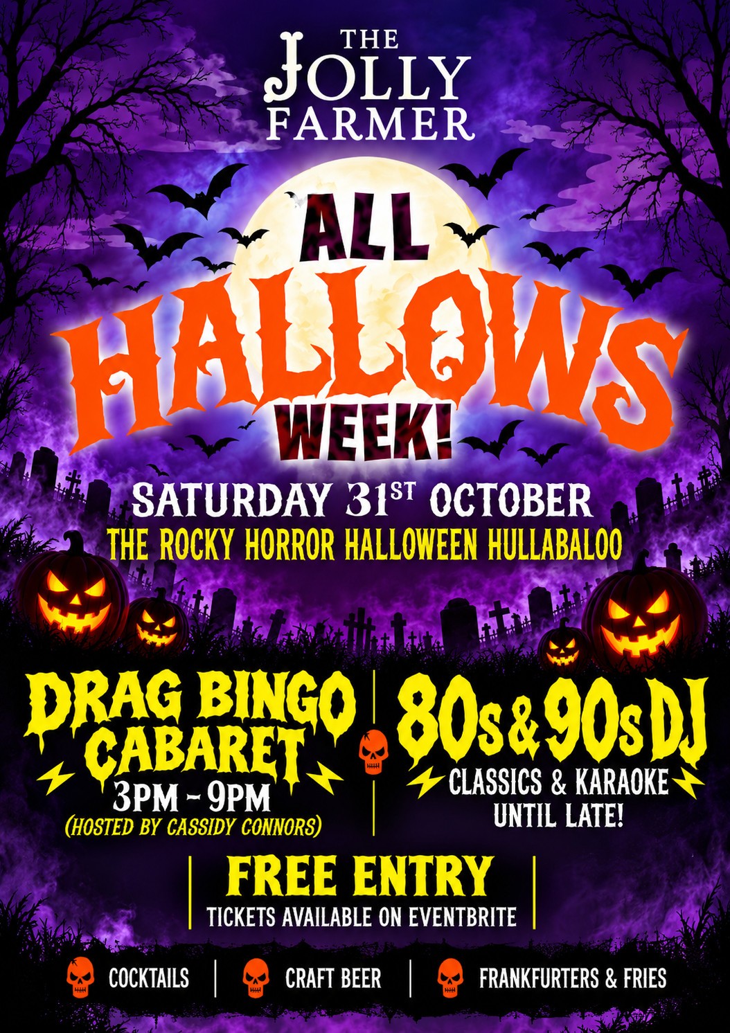 halloween hallowlows at the jolly farmer